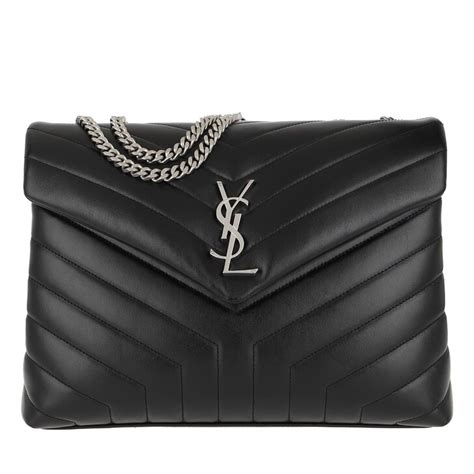 ysl tasche loulou schwarz|Loulou Handbags Collection for Women .